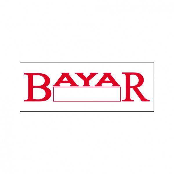 Bayar Stock Stamp BS-1, 38x14mm